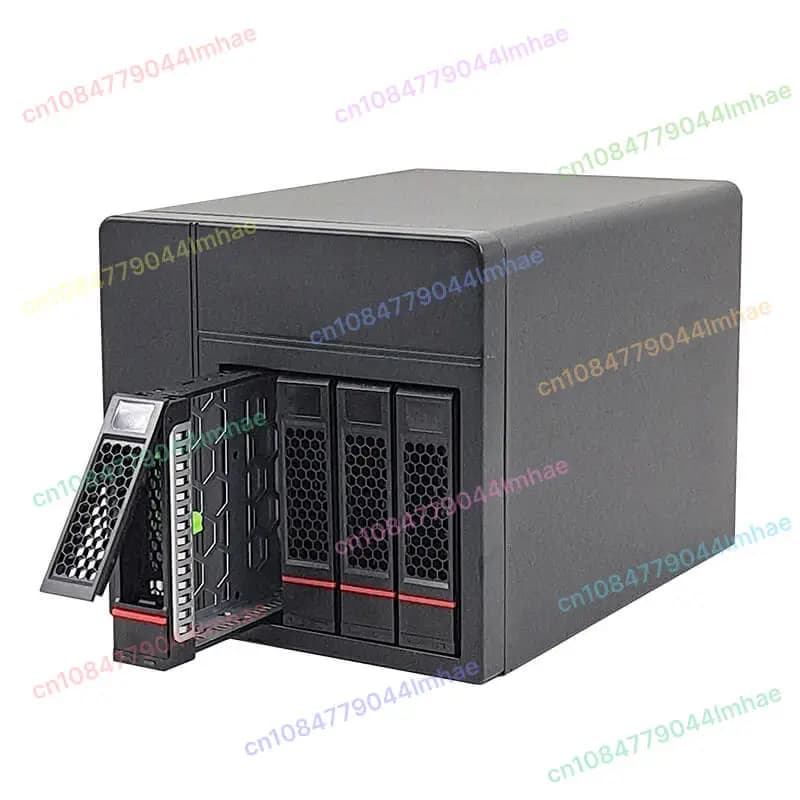 Nuovo telaio per server mini-ITX di archiviazione IPFS sostituibile a caldo per home office nas a 4 alloggiamenti