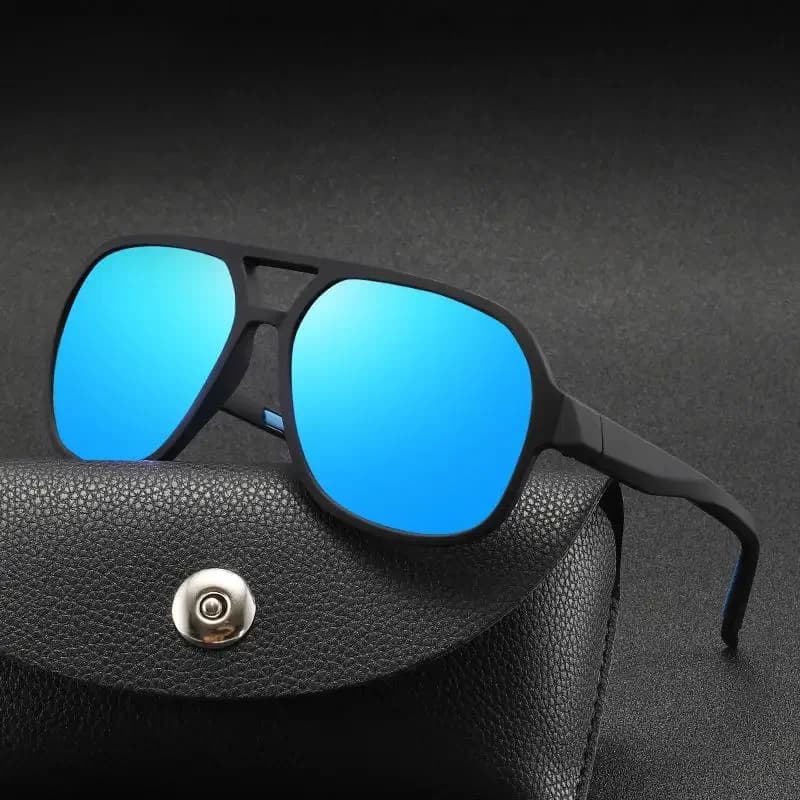 Occhiali da sole polarizzati HD da uomo Occhiali da sole da equitazione anti-UV per esterni da donna Occhiali da ciclismo da escursionismo Occhiali da guida per la visione notturna