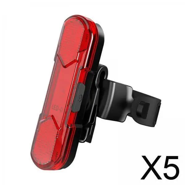 Luce posteriore per bicicletta Fanale posteriore a LED ricaricabile tramite USB impermeabile Spia di sicurezza per bici per accessori per ciclismo su strada