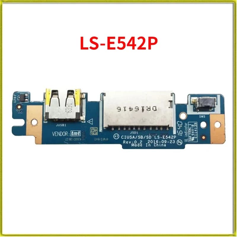 PER 320S-14 520S S310 Marea 7000 Notebook USB Piccola Scheda Lettore di Schede Scheda Interruttori LS-E542P Originale