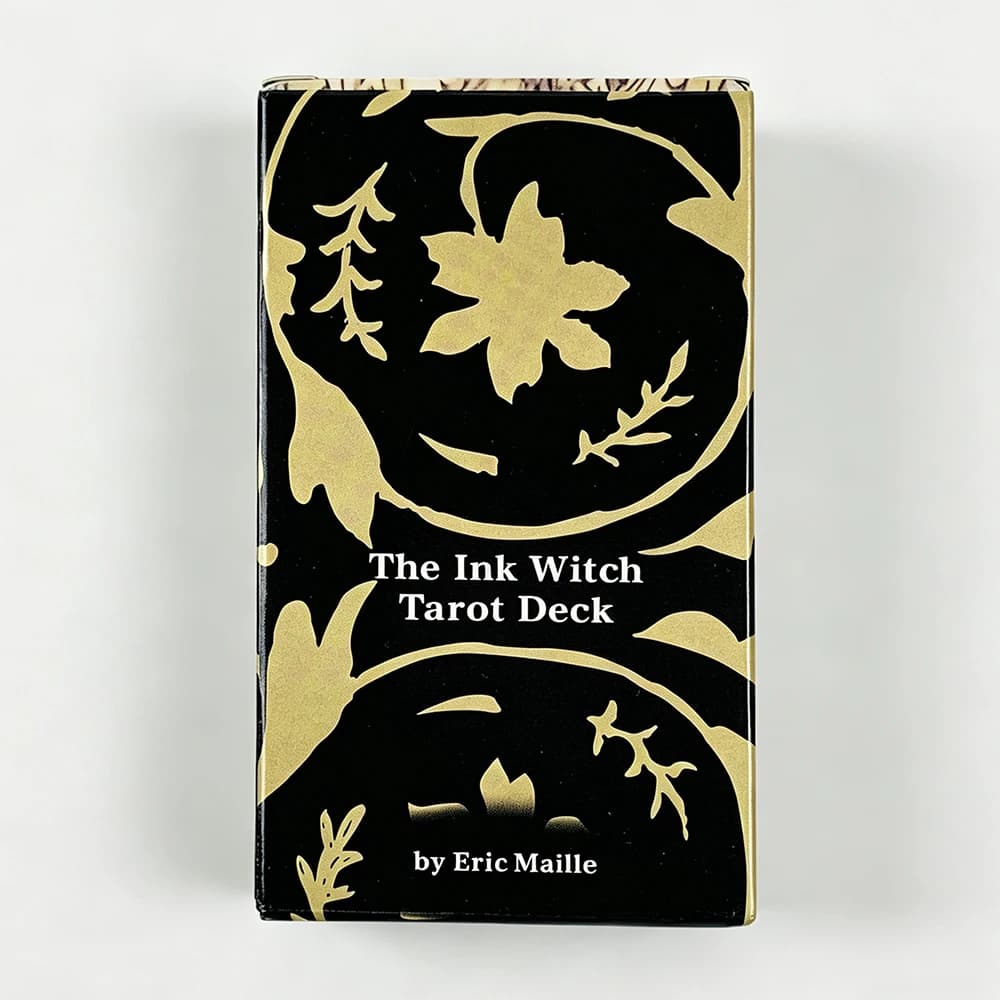 The Ink Witch Tarot Deck English Visions Divination Edition Gioco da tavolo per principianti, carte dei tarocchi tascabili per i viaggi