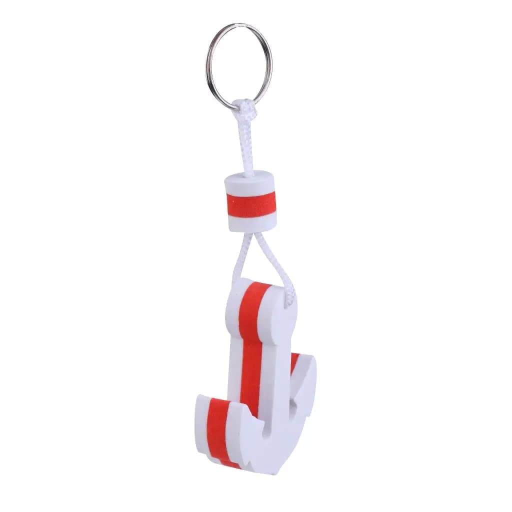 EVA Floating Key Ring Anchor Design Key Chain Rings Boat Accessories for Fishing Marine Sailing