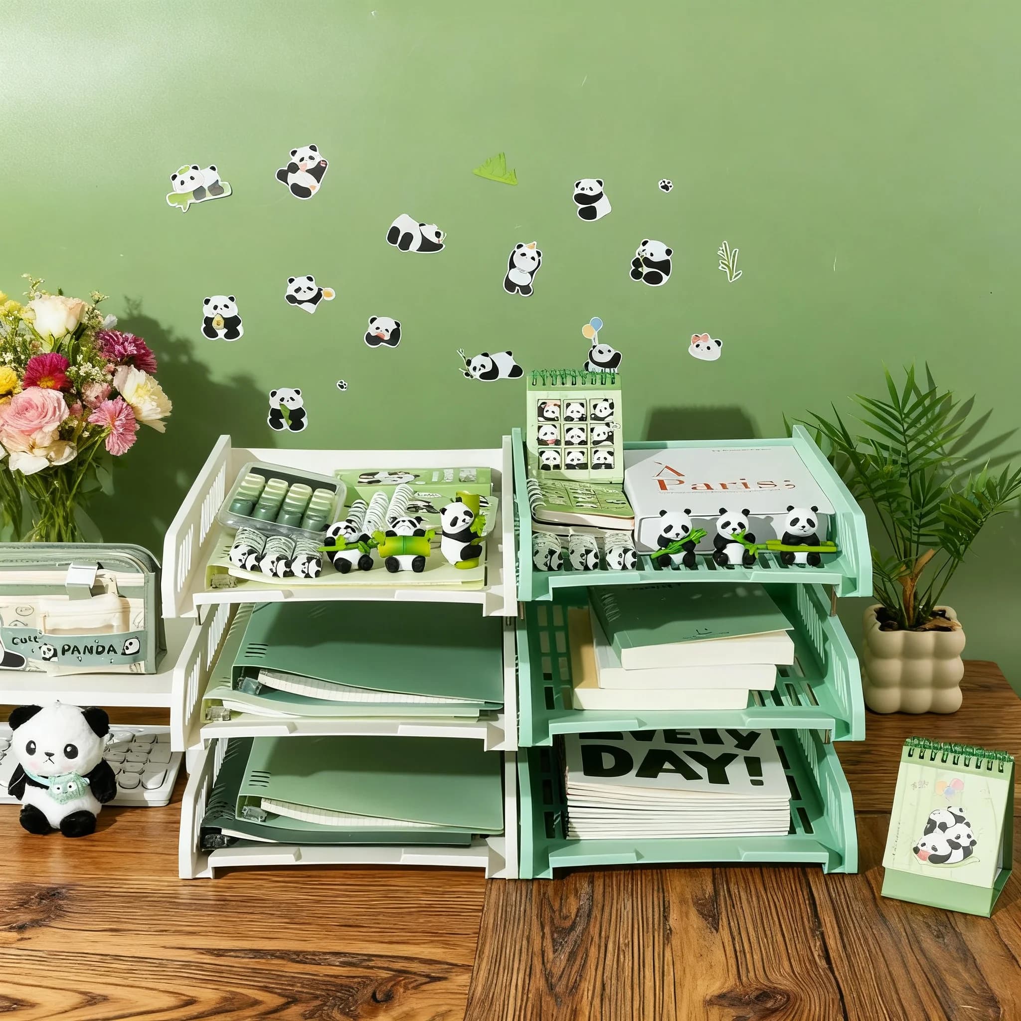 Portadocumenti a tre strati, scaffale per cartelle, libreria, semplice portadocumenti da tavolo, portadocumenti multistrato, scatola portadocumenti, vassoio portadocumenti