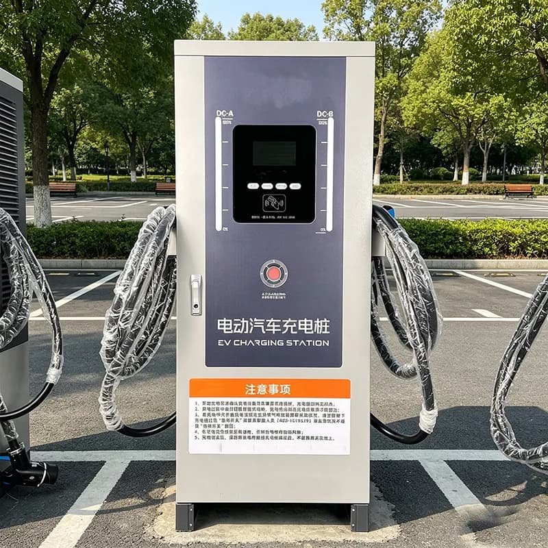 Caricatore CCS Combo2 di Grado Commerciale, Caricatore Rapido DC da 200kW con Sistema di Protezione da Sovratensione