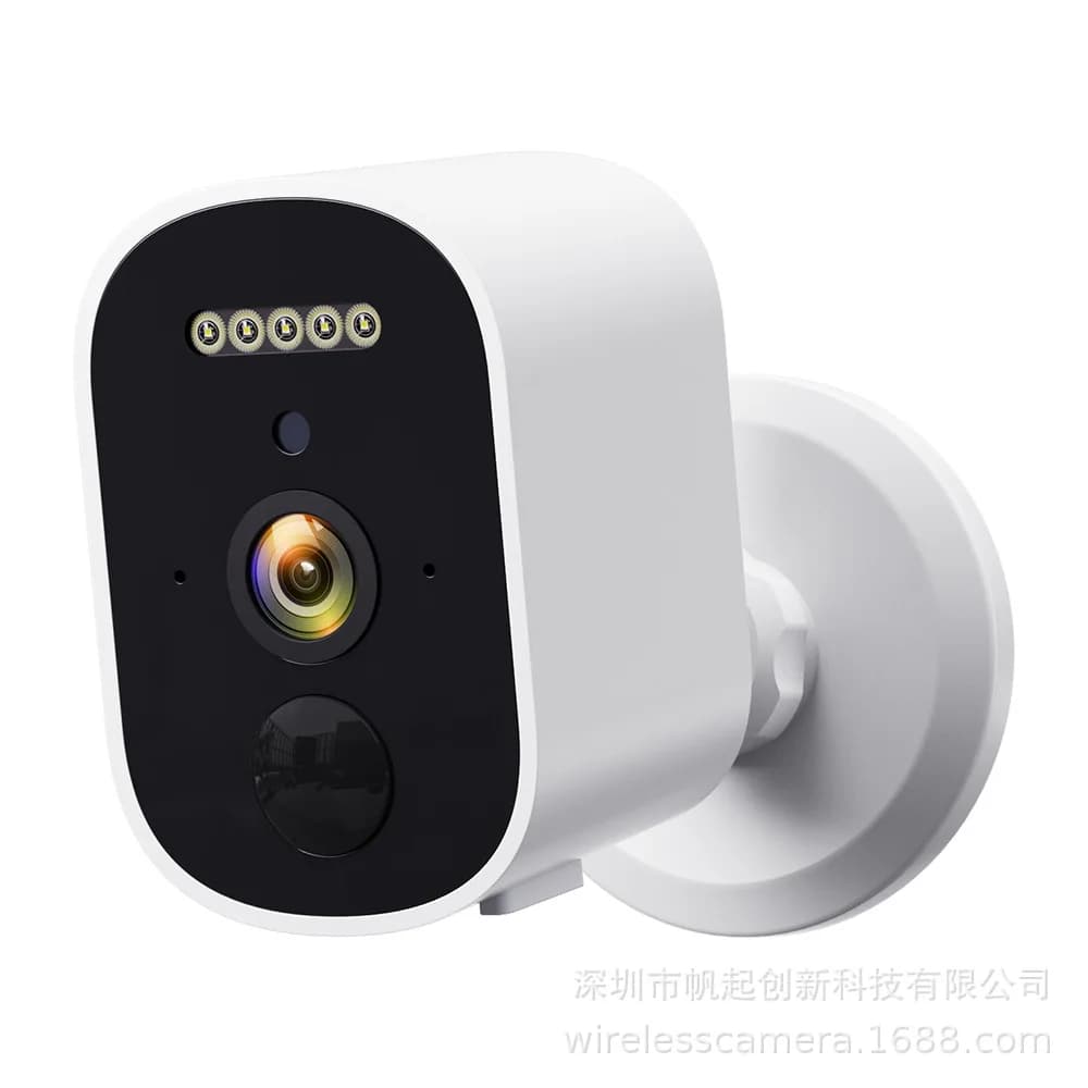 3MP 1296P O-Kam APP Energia solare Basso consumo WIFI Telecamera IP Monitor di sicurezza con rilevamento umanoide AI a colori