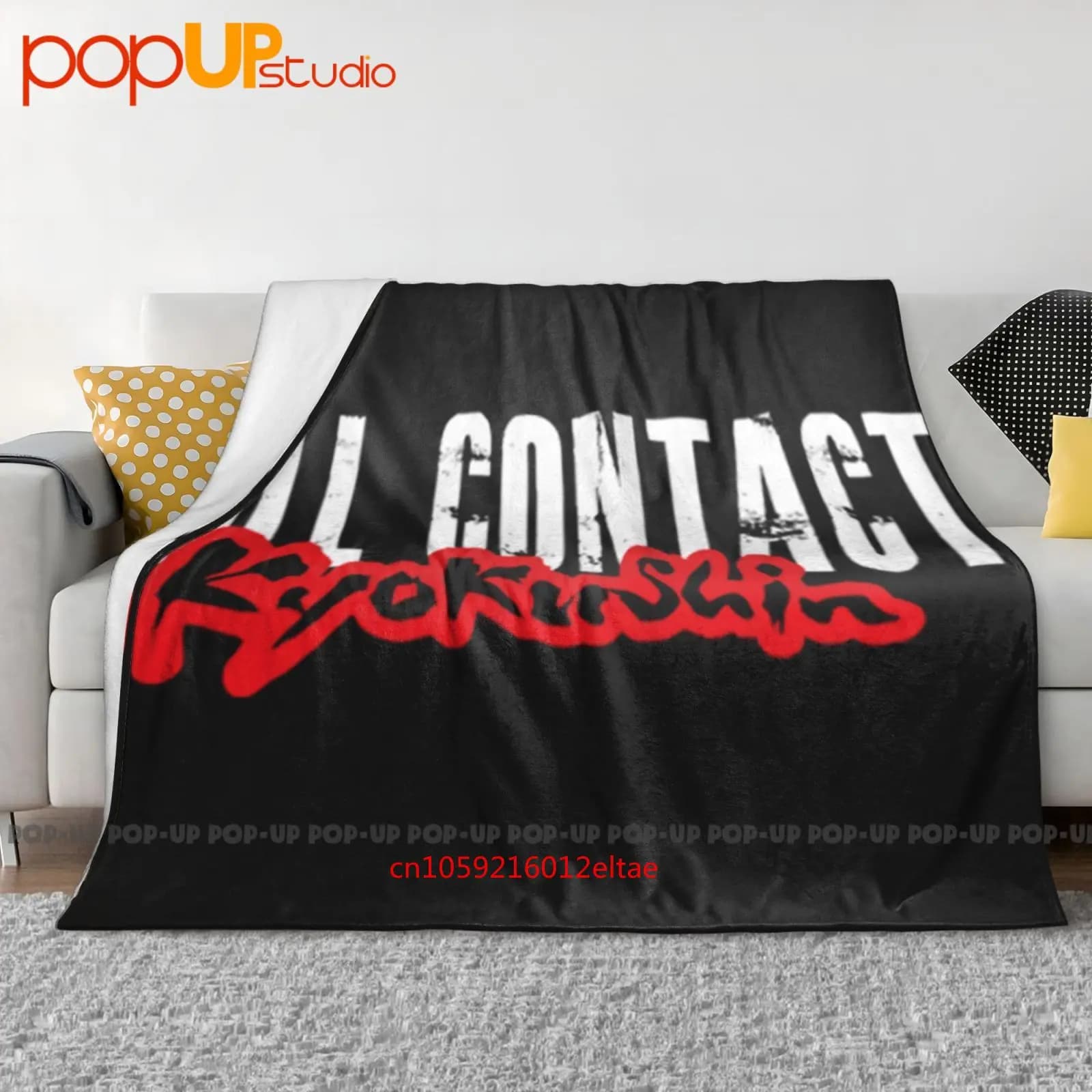 Nuovo Giappone Mas Mas Masutatsu Oyama Contatto completo Kyokushin Kai Dojo Karate Coperta ultra morbida Trapunta Copridivano invernale Copriletto