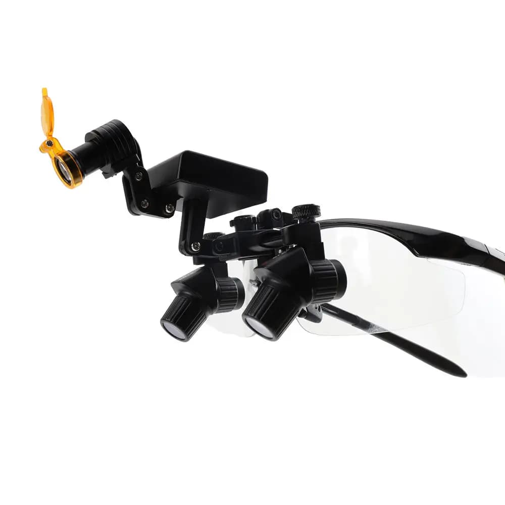 2.5X and 3.5X LED Headlight Loupe, Binocular Magnifier Lamp for Medical Procedures