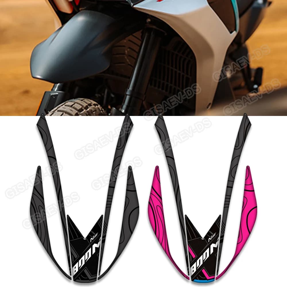 For 800MTX 800 MT-X 800MT 800 MT X Adventure Motorcycle Tank Pad Gas Fuel Oil Protector Decals Handguard Stickers