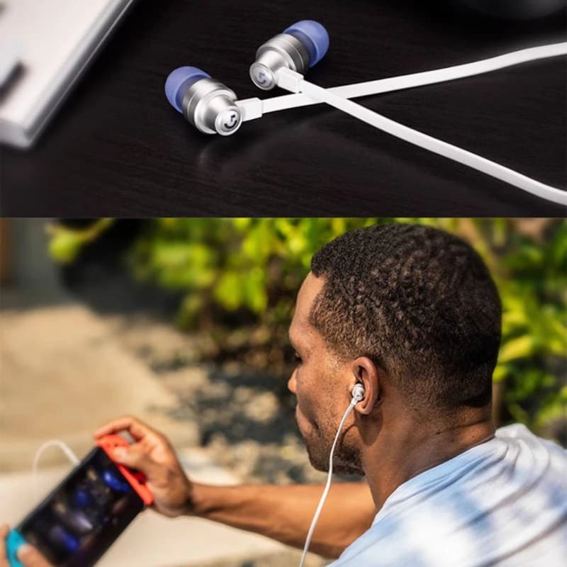 Auricolari In-Ear G333 con Cancellazione del Rumore, Microfono Controllato da Cavo, Riduzione del Rumore, Auricolari Portatili per Gaming E-sports, Regali per Giocatori PC