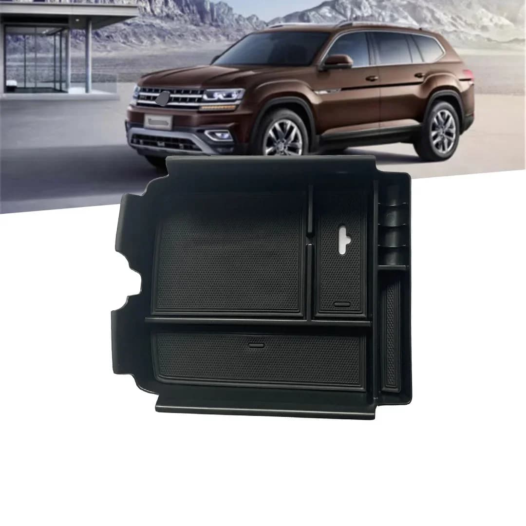 Per Volkswagen Touareg X scatola bracciolo centrale scatola di immagazzinaggio modifica accessori scatola portaoggetti interna Touareg