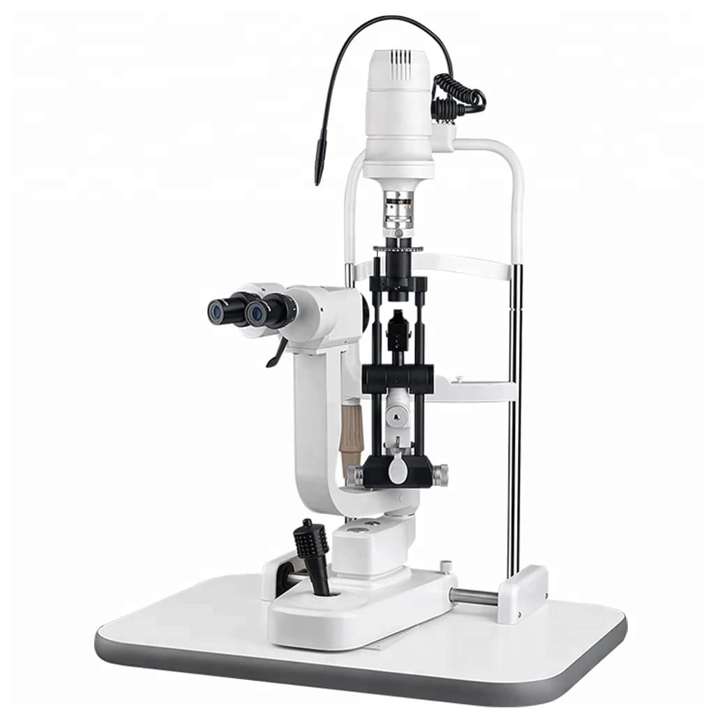 Microscopio con lampada a fessura digitale per strumento medico oftalmico di alta qualità BL-66 2 ingrandimenti