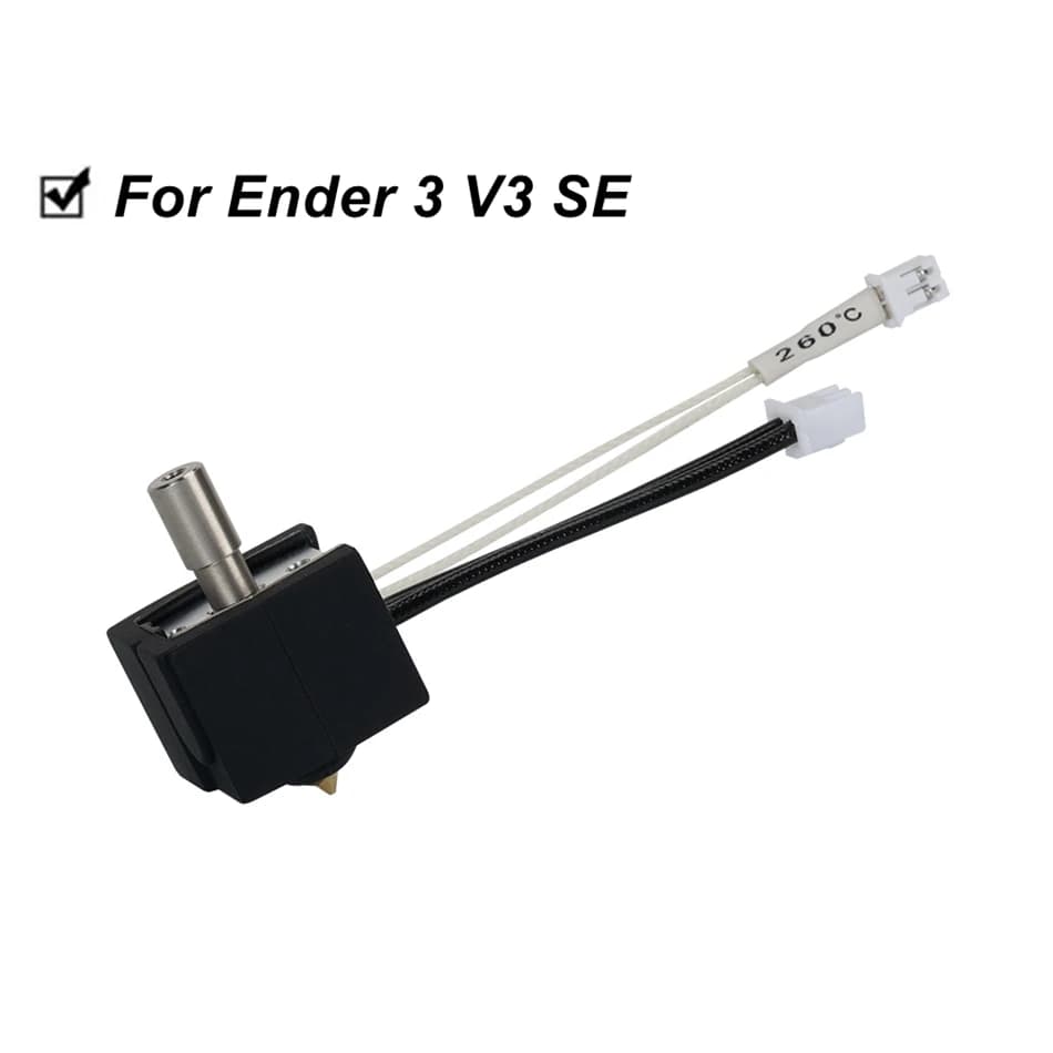 3D printer hotend kit for Ender 3 V3 SE Heatbreak/cartridge/heating block for Creality Ender3-V3-SE extruder parts