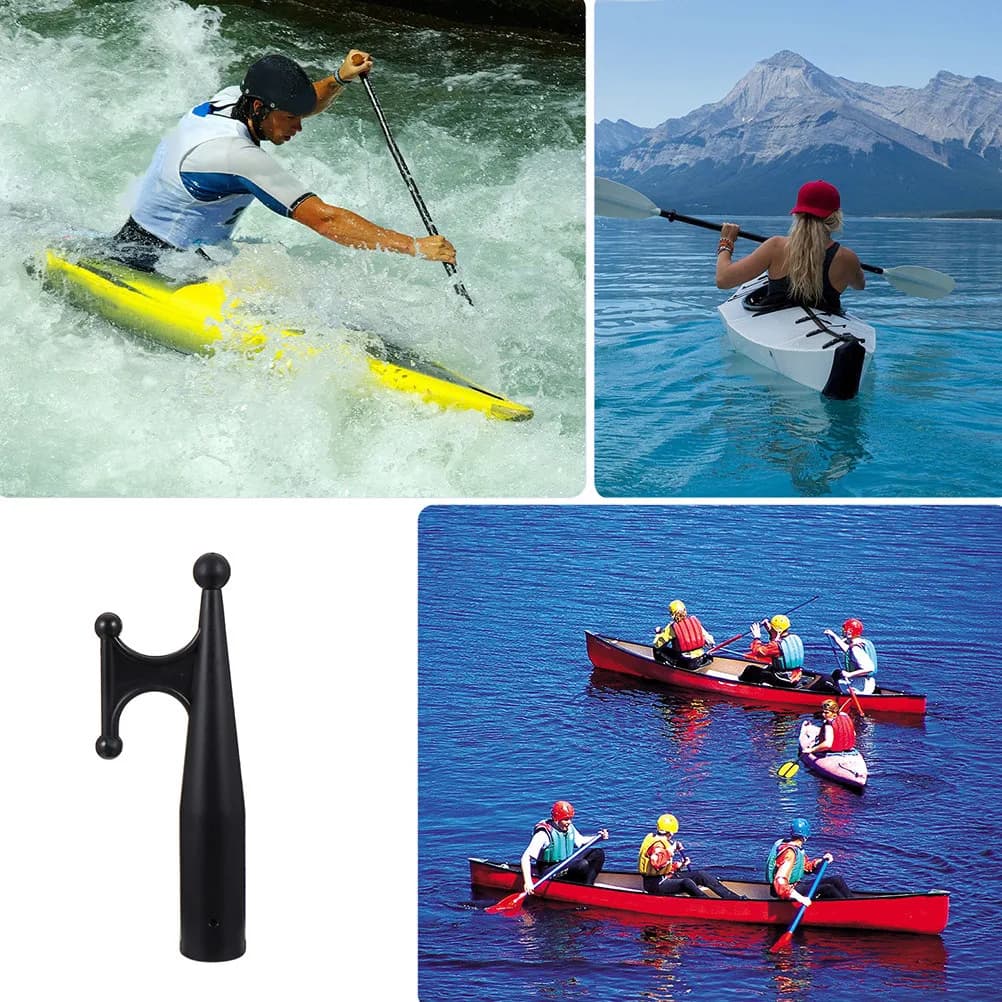 2 Pezzi Gancio Robusto in Nylon per Imbarcazioni, Compatibile con Pali da 28mm per Yacht, Gommoni, Kayak, Zattere, Ancore, Casa, Giardino, Negozio, Scuola