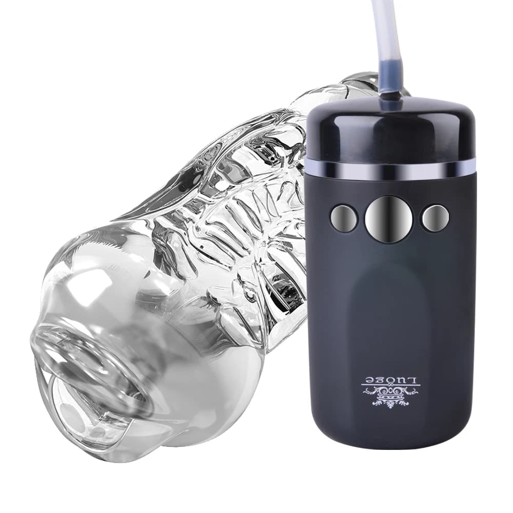 Sexual Toys for Men, Automatic Suction Masturbator, Oral Sex Simulator Deep, Pen Pump, Vacuum Stimulator