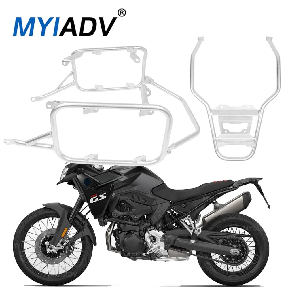 F900GS Portapacchi Per BMW F900 F 900 GS 2024 2025 Portapacchi Moto Top Tail Case Topcase Bisaccia Box Valigia Staffa