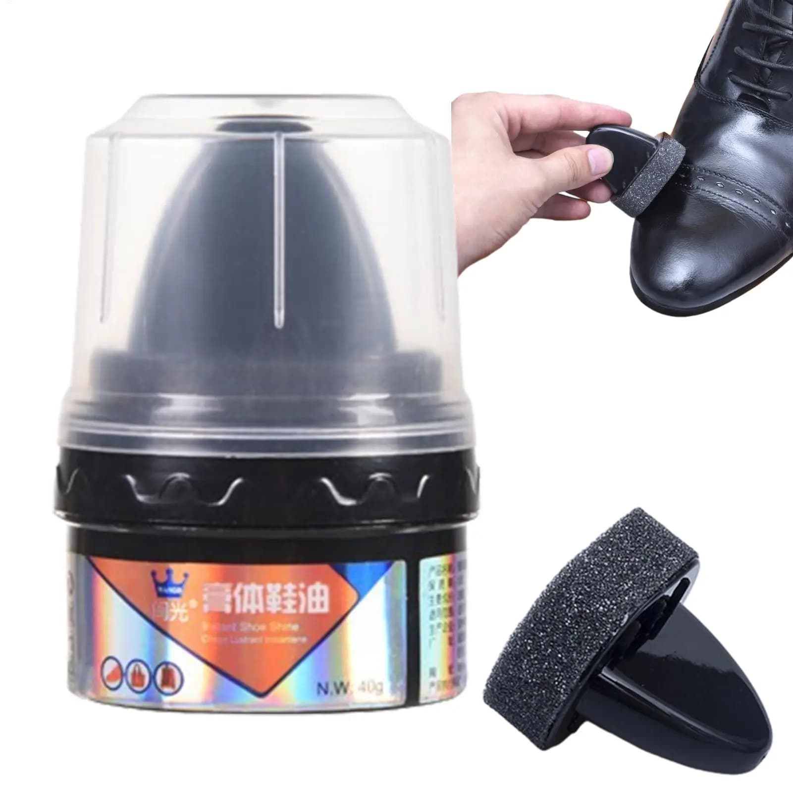 Crema per la Cura della Pelle, Agente Pulente per Scarpe in Pelle, Crema Incolore per la Cura delle Scarpe, Cera per Scarpe, Detergente per Interni Auto in Pelle