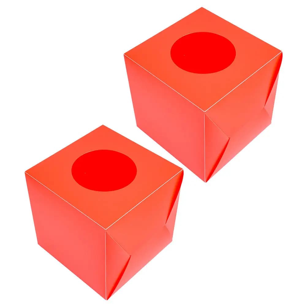 2Pcs Sturdy Lottery Box Reusable Raffle Box for Ball Drawing Game Voting Donation Suggestion Storage At Conferences Gatherings