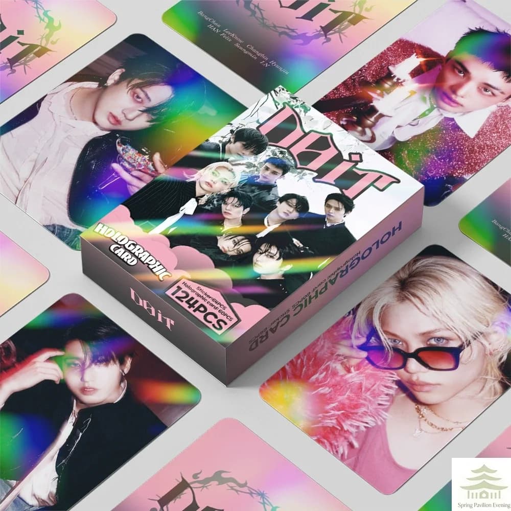 92-124PCS Cards Set - Collectible LOMO Cards With Bonus Stickers