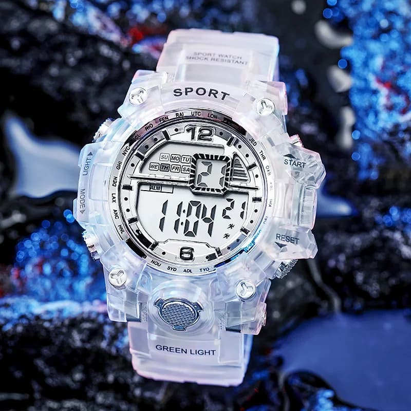 Orologio sportivo da uomo impermeabile Orologio digitale a LED da uomo luminoso per uomo Studente Data Orologio militare militare Relogio Masculino