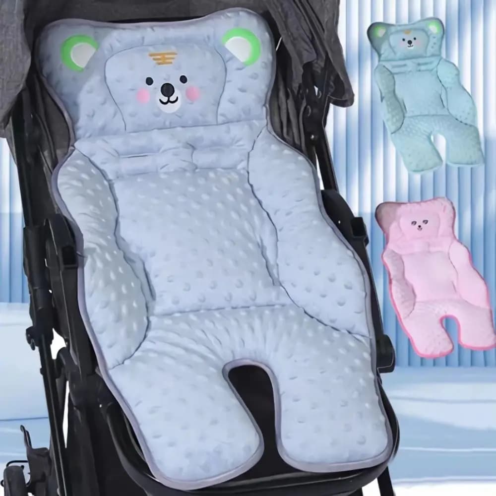 Cuscino universale in cotone per passeggino, caldo e lavabile, materassino antivento e traspirante per carrozzina neonato