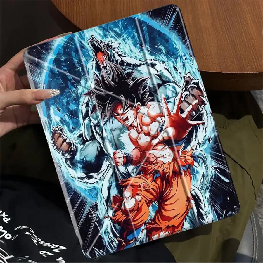 Tablet Case For iPad Air 4 5 M3 M2 1 2 M4 11inch Pro 2025 Pro 11th 10th 9th 8th 7th 12.9inch Mini 6 7 Holder Cover Dragon Ball