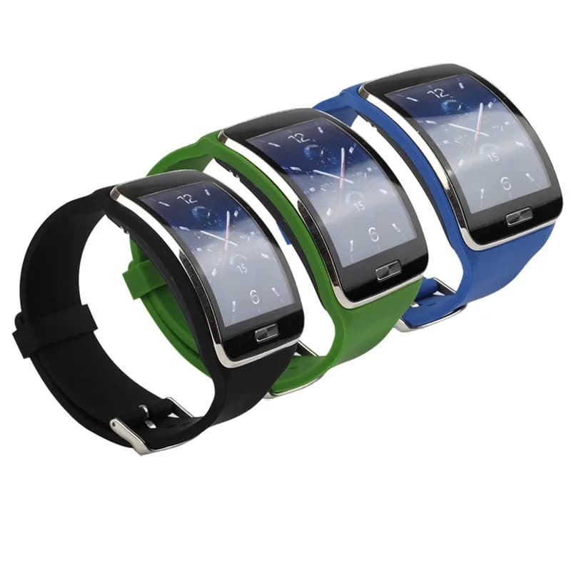Cinturino da polso per Samsung Galaxy Gear S R750 Smart Watch cinturino in silicone di ricambio per Gear SM-R750