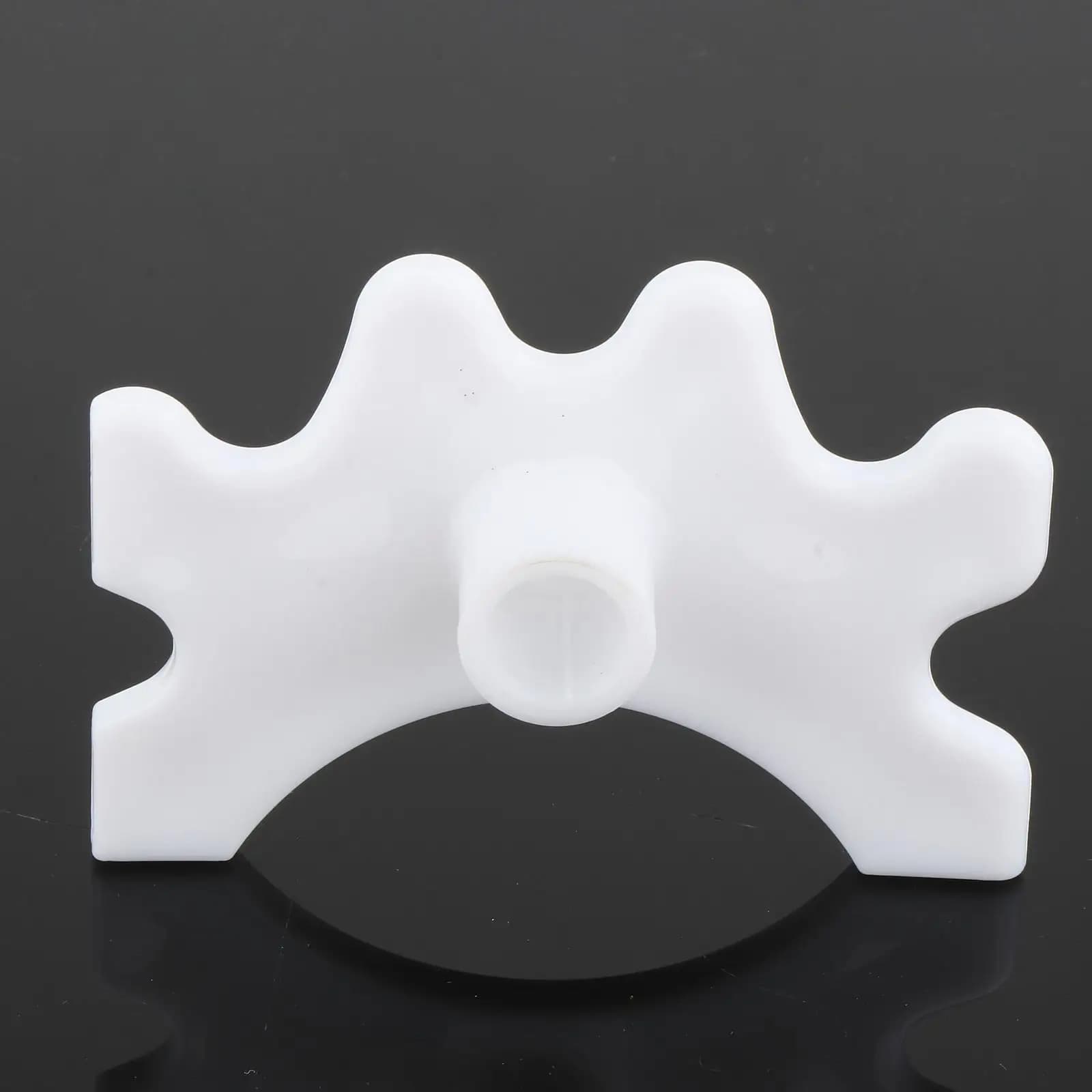 Supporto per Stecca da Biliardo in Plastica a Forma di Corno di Cervo, Accessorio da Tavolo Leggero e Resistente per Principianti