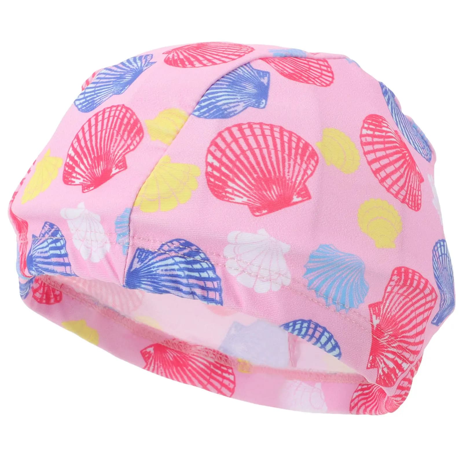 1 pezzo di cappello da bagno impermeabile in nylon elasticizzato per nuoto, adatto alla maggior parte dei tipi di capelli