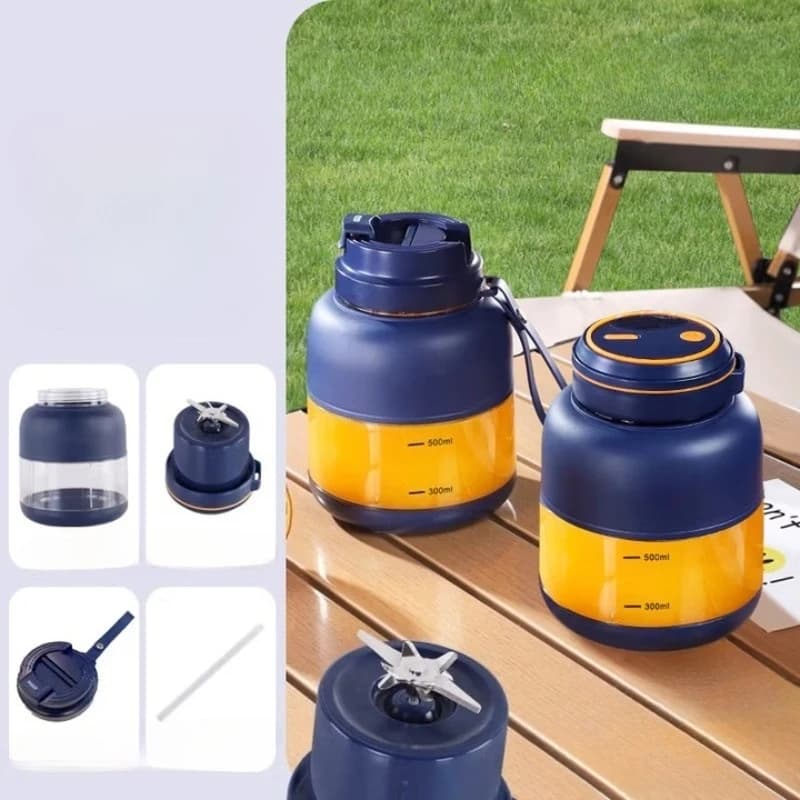 Portable Blender for Smoothie, Mini Wireless Blender for Home, Gym, Travel, with Rechargeable Battery