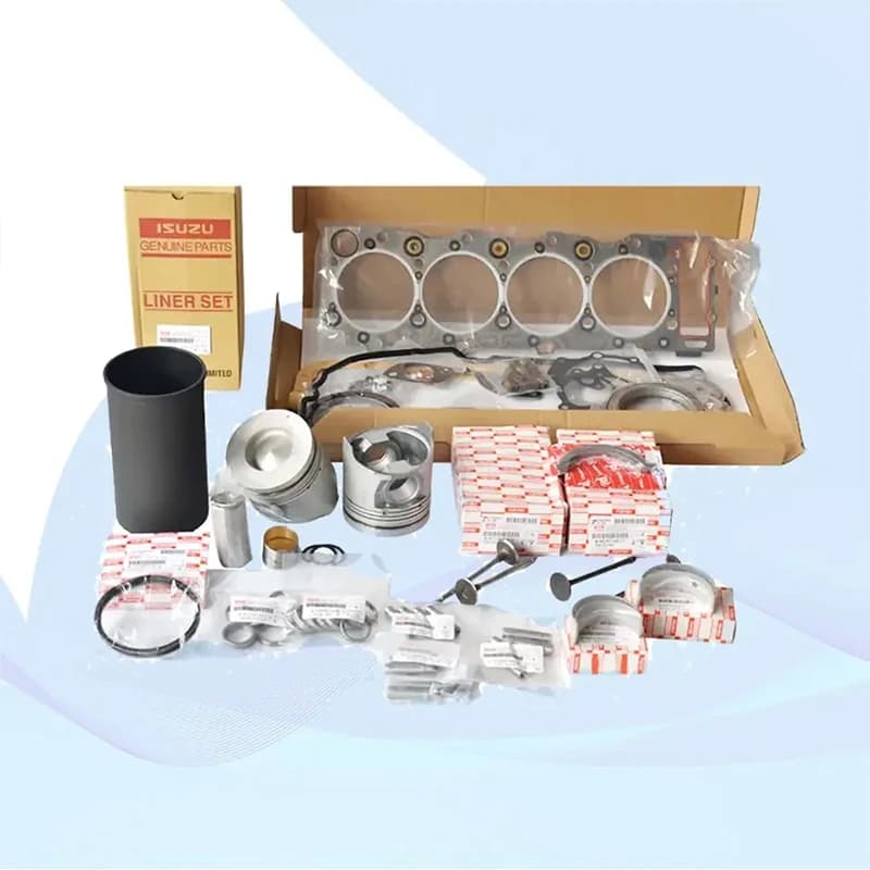 Engine Assembly Spare Part Isuzu 6HK1 4HK1 Engine Spare Parts Gasket Set Rings Piston diesel Engine Spare Parts