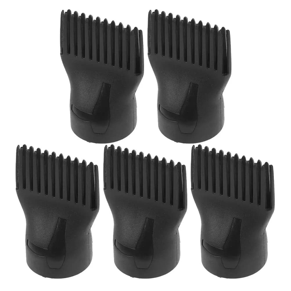 Set di 5 Pettini per Asciugacapelli, Accessori Universali in Plastica Resistenti alle Alte Temperature per Lisciare e Districare i Capelli