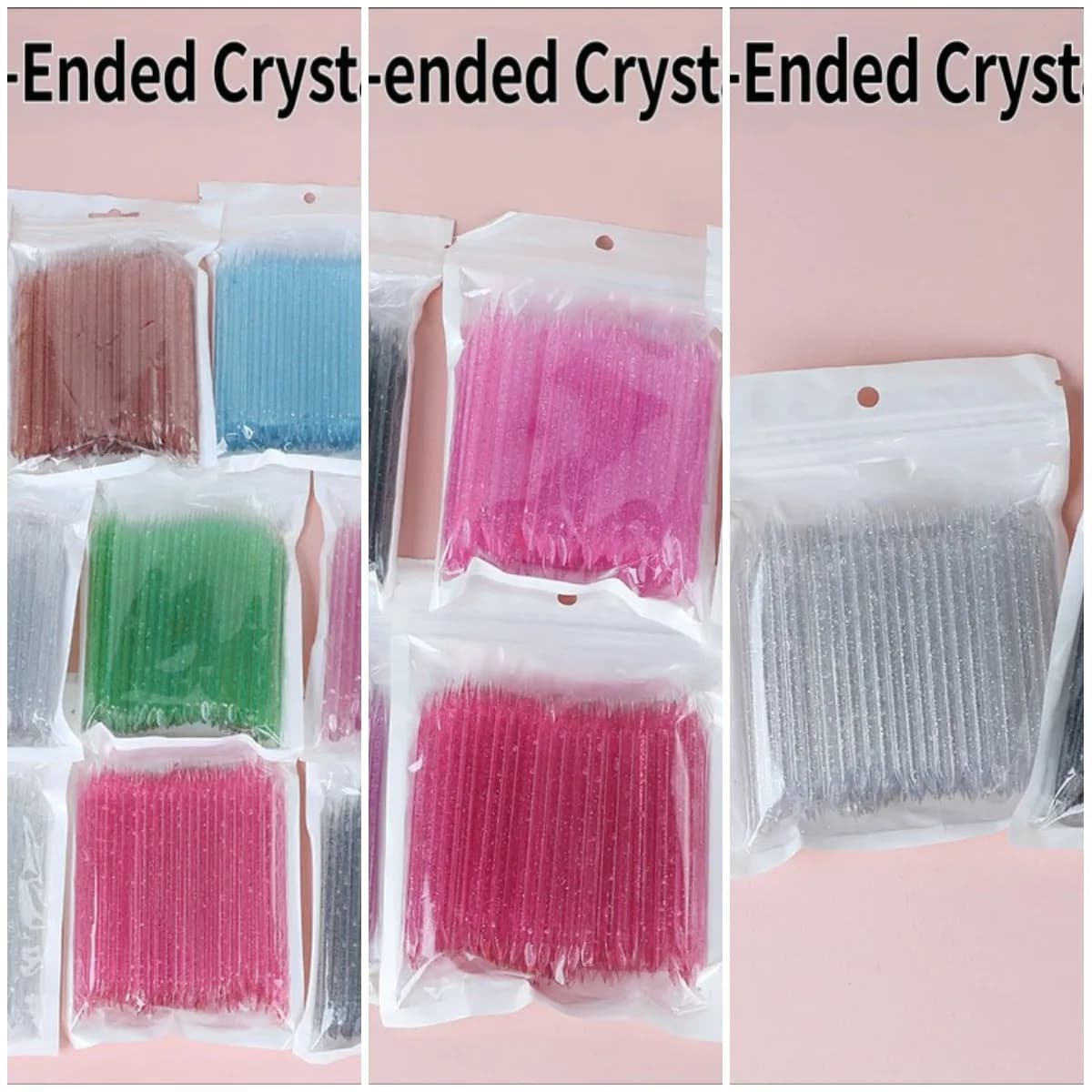 New Nail Art Tool: Trimming and Removing Necklace, Crystal Nail Stick, Double Toe Spingicuticles, Beauty Tool