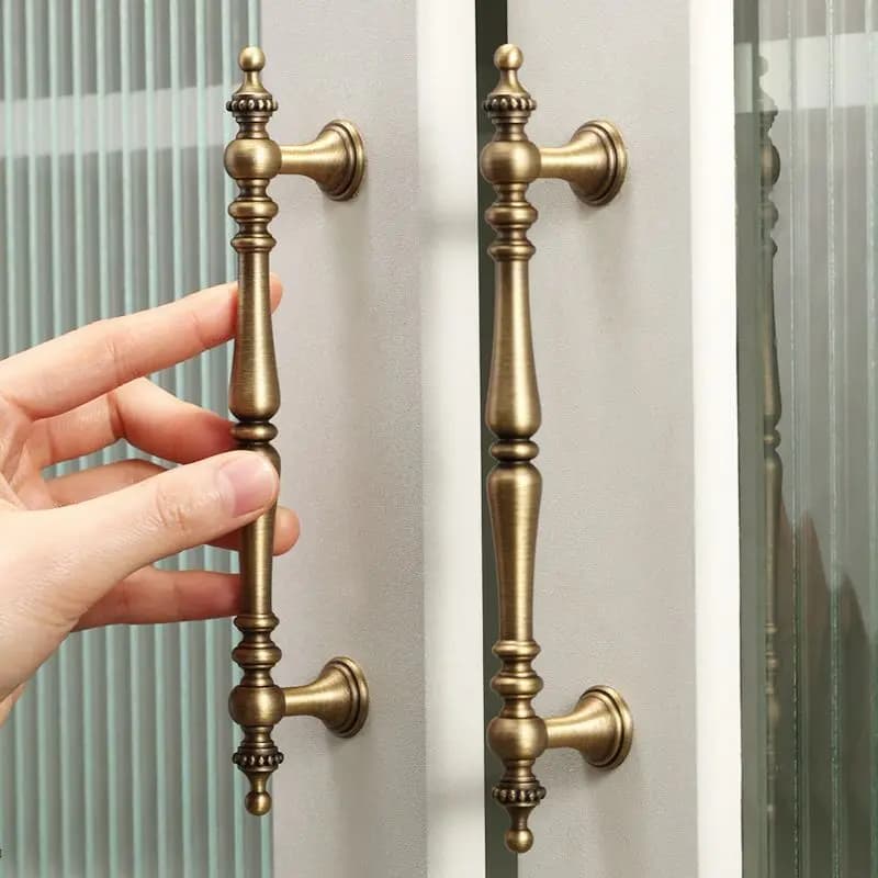 Maniglie in ottone nordico per mobili, comodini, armadi e cassetti - Maniglie e pomelli per mobili da camera da letto