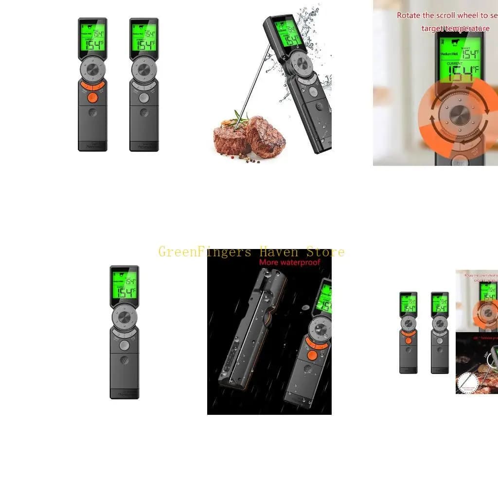 F68D Cucina Cottura Alimenti Cottura Termometro digitale Sonda elettronica Tipo BBQ liquido