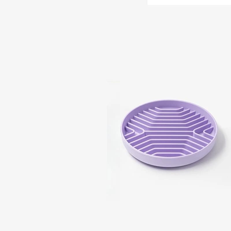 Ciotola in silicone per cani a lenta ingestione, anti-soffocamento, anti-ribaltamento, per cibo e acqua, accessori per l'alimentazione del cane