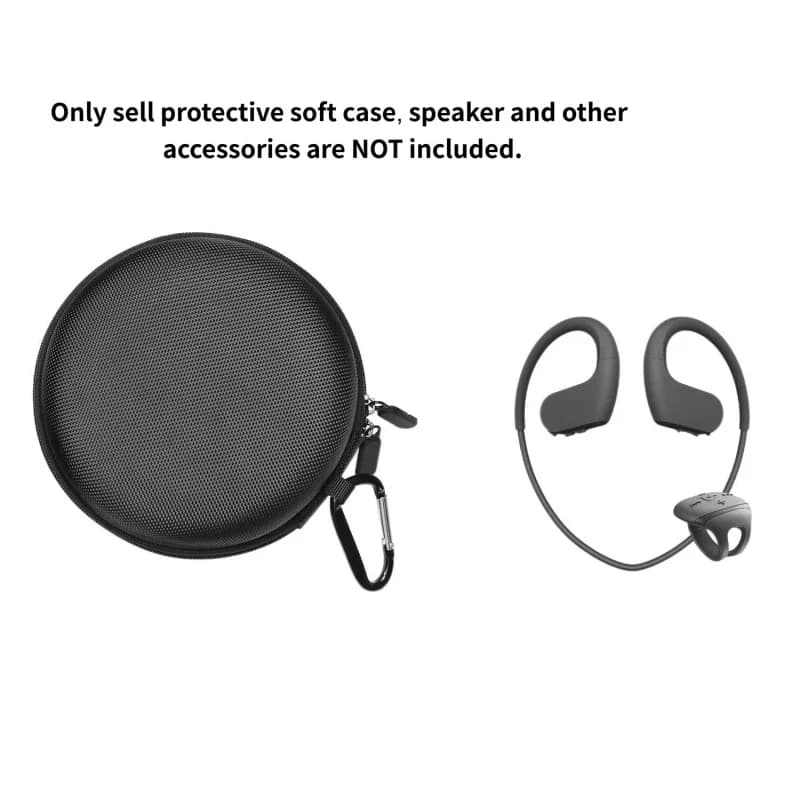 Custodia Protettiva Rigida in EVA per Cuffie Bluetooth Impermeabili Sony NW-WS625 | Borsa portatile per riporre gli auricolari da nuoto