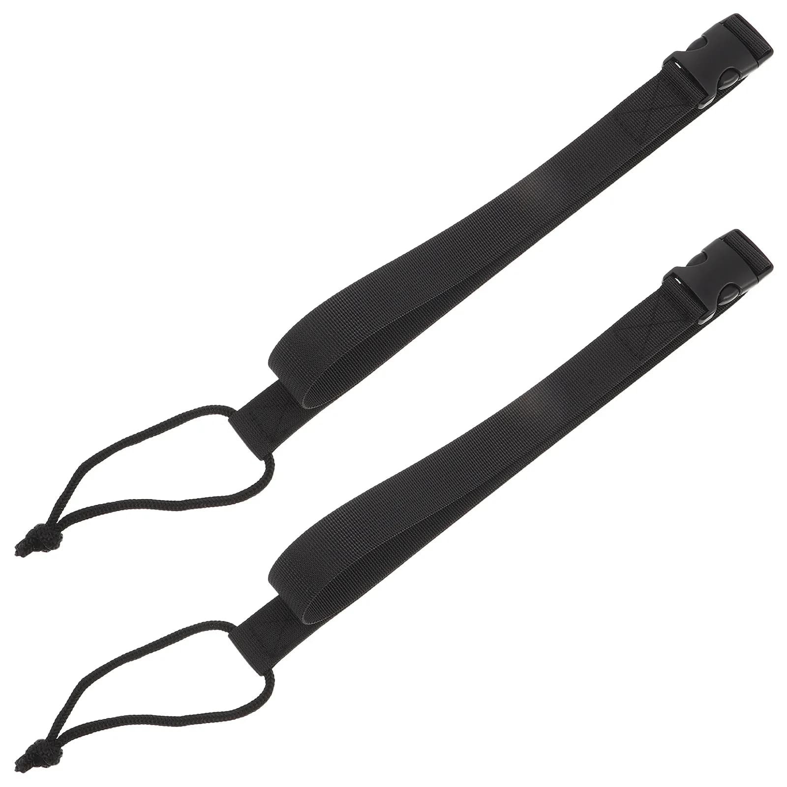 2Pcs Snowboard Leash Universal Adjustable Safety Straps Lightweight Binding Replacement Quick Release Snowboard Accessories