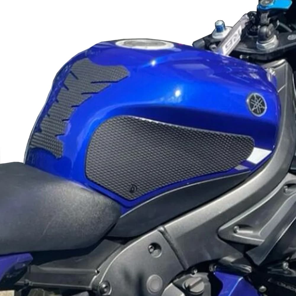 Gas Knee Protective Motorcycle Tank Traction Mat for Yamaha YZF R6 2003 2004 YZF-R6