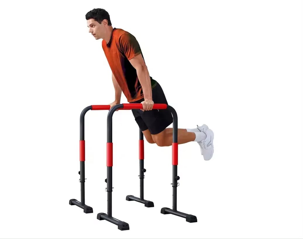Gymnastics bar for height adjustable gym equalizer Traction station Barre push up for dive bar