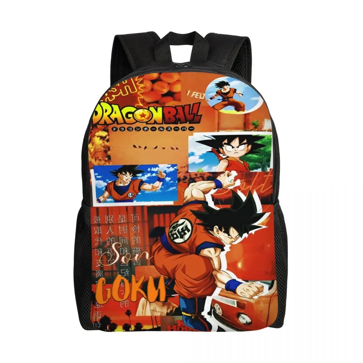 Dragon Ball DragonBall Anime Zaino per bambini piccoli per ragazze Ragazzi Bambino Adorabili zaini per asilo Borsa da scuola