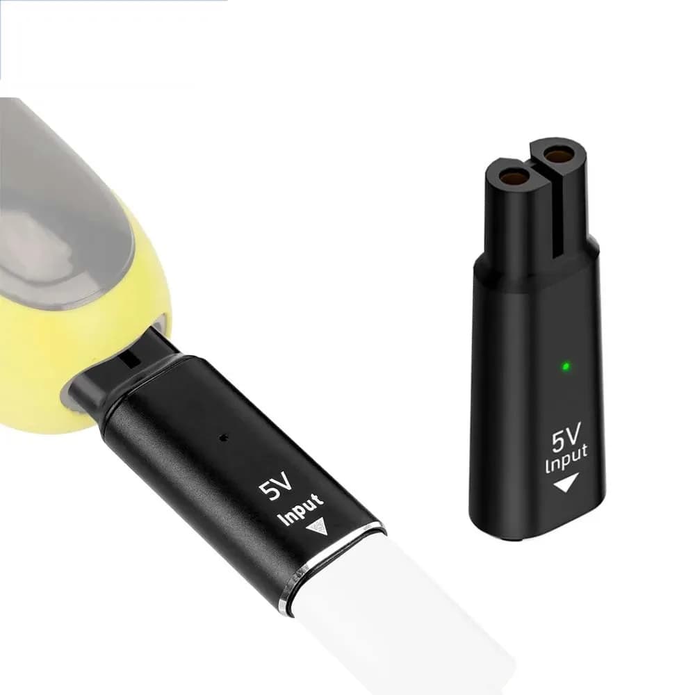 5V Type-C Shaver Adapter Charger Converter Fit for Philips One Blade QP2724 QP2834 QP1424 QP1924 QP4631 Beard Trimmer