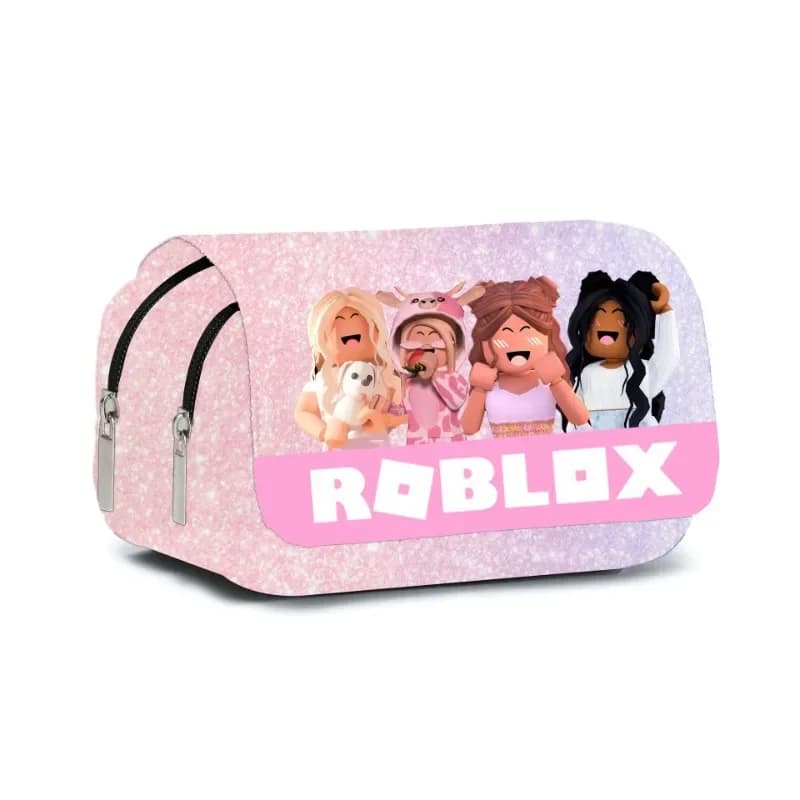 ROBLOX Set di astucci per cartoni animati 3D Blox Fruits – Include astuccio e zaino per bambini, materiale scolastico per ragazzi e ragazze