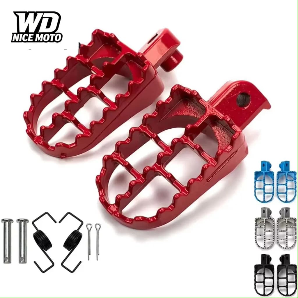 Pedane poggiapiedi in alluminio per moto da cross XR50R, PW50, CRF50 70, TW200, KLX110, CRF50