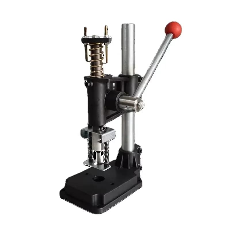 Heavy Single Hole Punching Machine for Fabric Plastic Bag