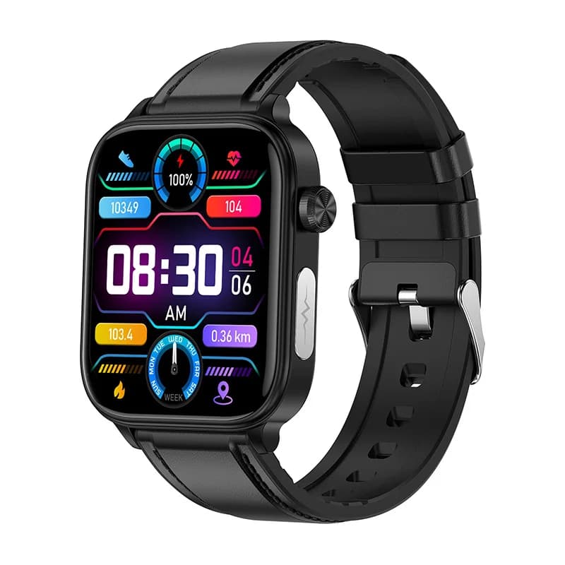 Smartwatch ET570 per Uomo e Donna, Orologio Digitale da Polso con Chiamata Bluetooth, Tracker Fitness, Braccialetto Elettronico