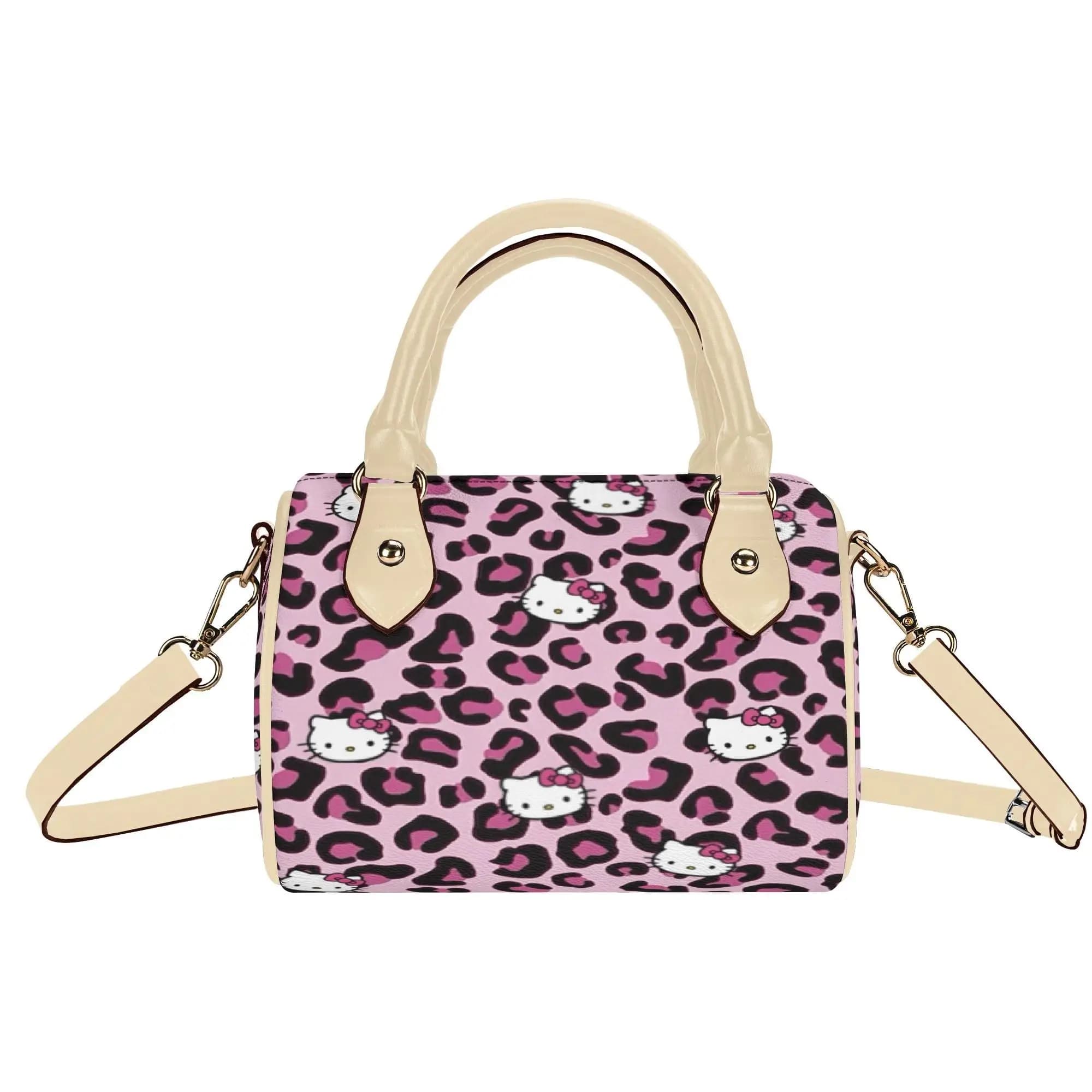 Borsa a Tracolla Multifunzione per Viaggi e Shopping, Design Personalizzato Cloud Camos, Borsa a Spalla Camouflage Hello Kitty per Signore, Moda