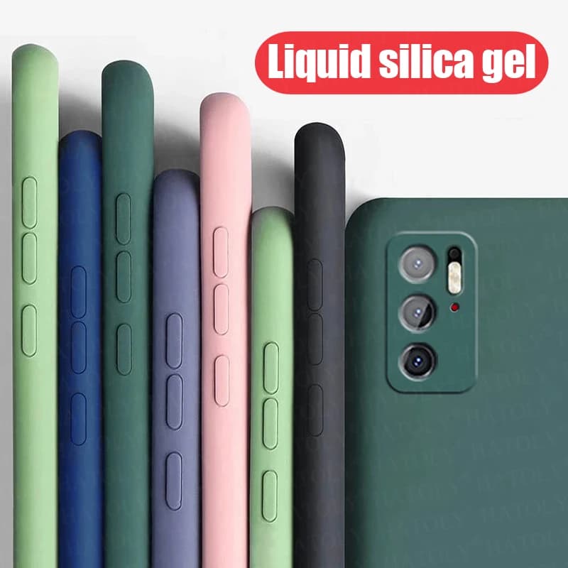 Per Xiaomi Poco M3 M4 Pro 5G Custodia Cover Poco M3 Pro 5G Silicone liquido Morbido TPU Antiurto Cassa posteriore del telefono Poco X3 F3 M3 M4 Pro