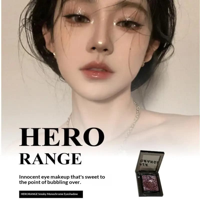 Fine Easy-To-Apply Sparkling Pearlescent Mashed Potato Eyeshadow Brightening Makeup