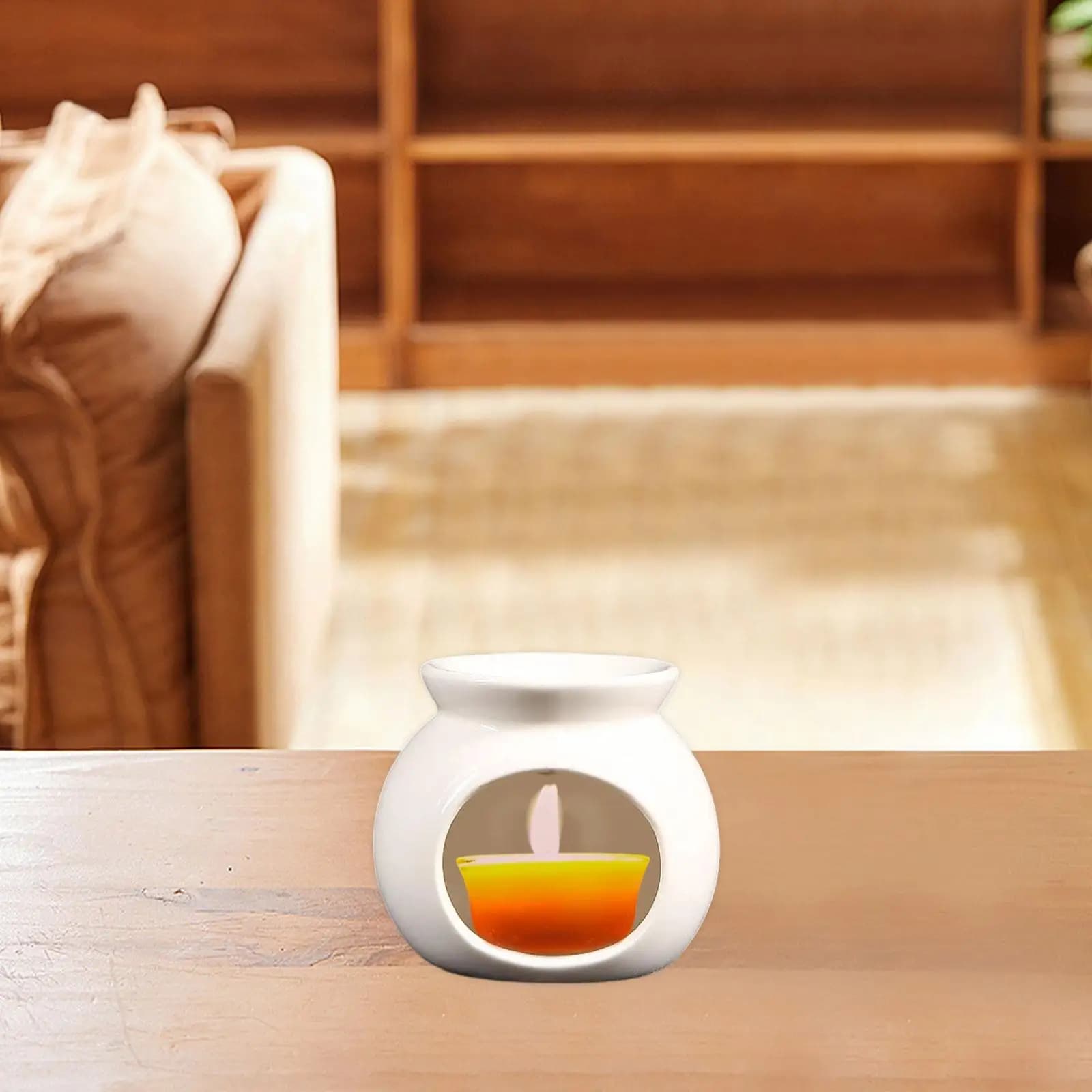 Essential Oil Burner Home Decoration Candlestick Versatile Oil Diffuser for Table Centerpiece Wedding Gift Bedroom