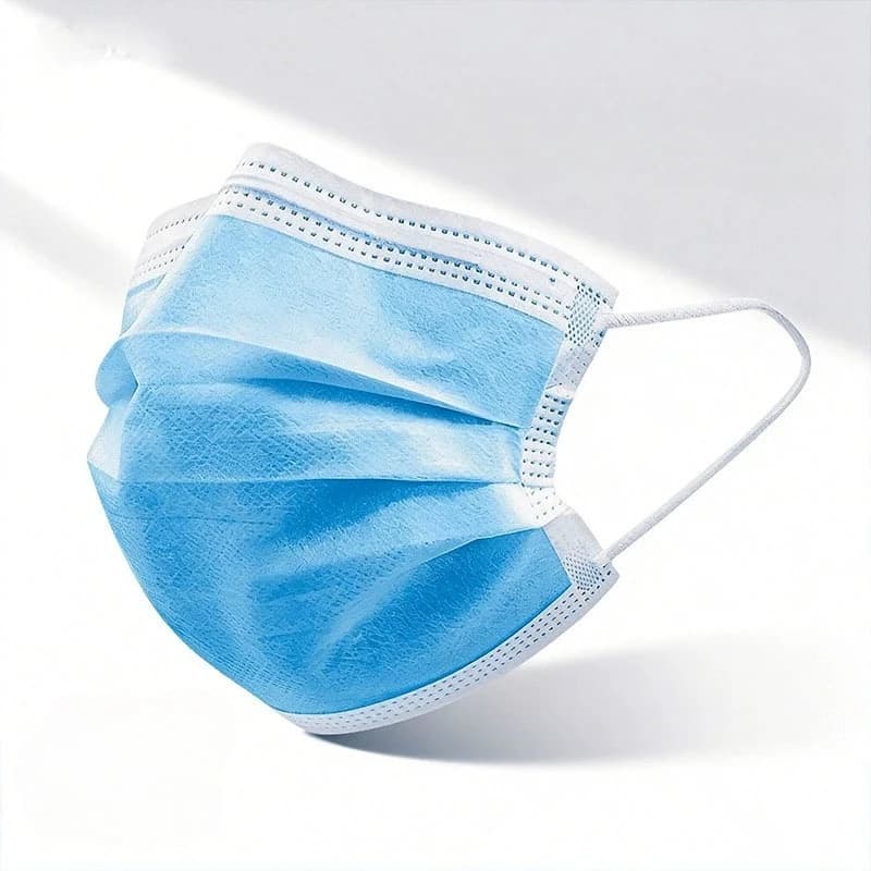 50pcs Multi-layer Barrier Breathable Facial Cover Adjustable Fold Shape Face Cover Household Breathable Facial for Face Masks